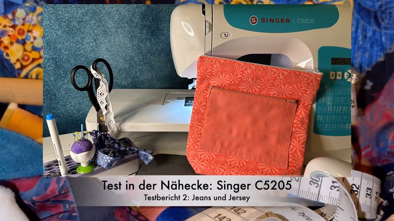 Tests in der Nähecke: Singer C5205 Teil 2