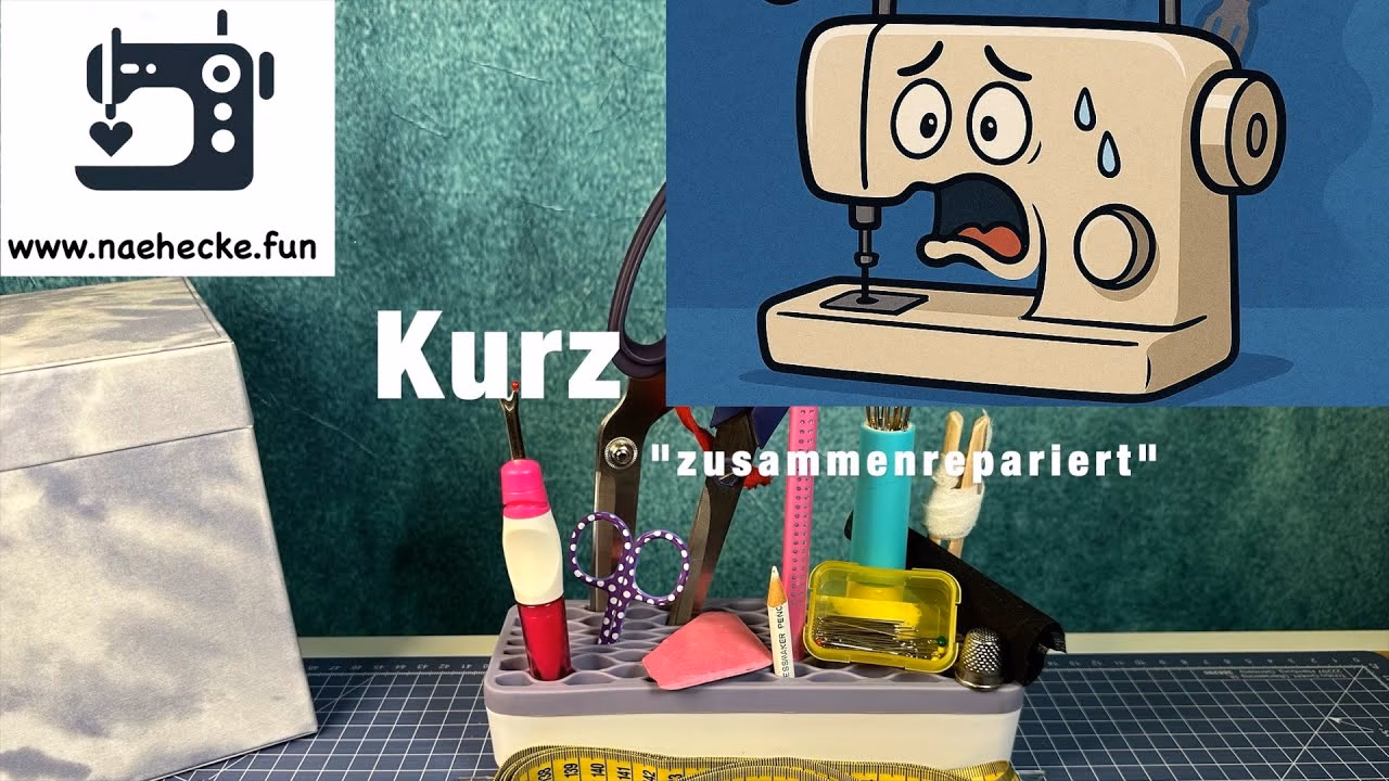 „Kurz zusammenrepariert“: Einstellen der Nadelposition